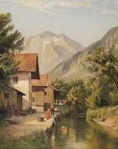 WALSETH Niels Wäscherin Am Fluss WALSETH Niels Wäscherin Am Fluss