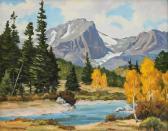 WANDS Alfred J. Mountain Landscape WANDS Alfred J. Mountain Landscape