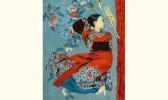 WANG JUN Jeune Fille À La Trompette WANG JUN Jeune Fille À La Trompette