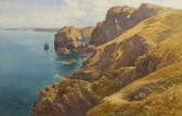 WARD Cyril The Cliffs Near Mullion, Cornwall WARD Cyril The Cliffs Near Mullion, Cornwall