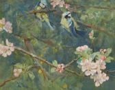 WARDLE Arthur Blue Tits WARDLE Arthur Blue Tits