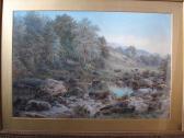 WARMINGTON Ebenezer Alfred Woodland Scene Of The River Lledr,wales WARMINGTON Ebenezer Alfred Woodland Scene Of The River Lledr,wales