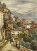 WASMANN Friedrich Rudolf Olevano Romano. WASMANN Friedrich Rudolf Olevano Romano.