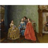 WASSENBERGH ELISABETH GEERTRUIDA An Elegant Company In A Rich Interior WASSENBERGH ELISABETH GEERTRUIDA An Elegant Company In A Rich Interior