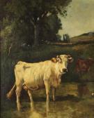 WATELIN Louis-François-V. La Vache Blanche WATELIN Louis-François-V. La Vache Blanche