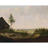 WATERLOO Joannes Petrus Landscape With Peasants WATERLOO Joannes Petrus Landscape With Peasants