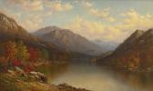 WATERS George W. Adirondack Lake In Autumn WATERS George W. Adirondack Lake In Autumn