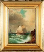 WATERS George W. O/c Sailing Ships WATERS George W. O/c Sailing Ships