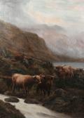 WATSON-SMITH Highland Landscape With Cattle WATSON-SMITH Highland Landscape With Cattle
