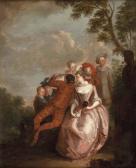 WATTEAU Jean Antoine Die Schauspieler Der Commedia Dell'arte WATTEAU Jean Antoine Die Schauspieler Der Commedia Dell'arte