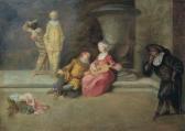 WATTEAU Jean Antoine Pour Garder L'honneur D'une Belle WATTEAU Jean Antoine Pour Garder L'honneur D'une Belle