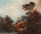 WATTEAU Jean Antoine Rendezvous Am See WATTEAU Jean Antoine Rendezvous Am See