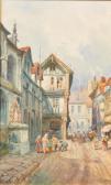 WATTS A. La Rue St Romain, Rouen WATTS A. La Rue St Romain, Rouen
