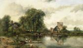 WATTS Frederick William The Ferry WATTS Frederick William The Ferry