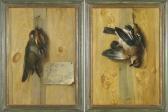 WAXSCHLUNGER Johann Georg Due Nature Morte Con Cacciagione WAXSCHLUNGER Johann Georg Due Nature Morte Con Cacciagione
