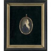 WAY Mary B. Profile Bust Portrait Of A Gentleman WAY Mary B. Profile Bust Portrait Of A Gentleman