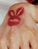 WAYDA STEPHEN Dian Parkinson's Hand With Bunny Moti WAYDA STEPHEN Dian Parkinson's Hand With Bunny Moti