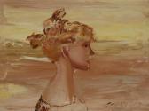 WEBSTER Stokely Profile Portrait Of The Artist's Daughter WEBSTER Stokely Profile Portrait Of The Artist's Daughter