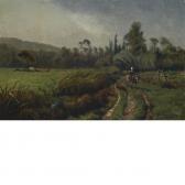 WEEKS Edwin Lord Landscape With A Figure On A Mule WEEKS Edwin Lord Landscape With A Figure On A Mule