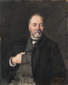 WEERTS Jean-Joseph Ritratto Di Gentiluomo Con Barba WEERTS Jean-Joseph Ritratto Di Gentiluomo Con Barba