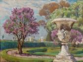 WEGENER Einar, Lili Elbe View From The Garden Of Versailles WEGENER Einar, Lili Elbe View From The Garden Of Versailles