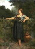 WEILAND Johannes Peasant Woman With Jug WEILAND Johannes Peasant Woman With Jug