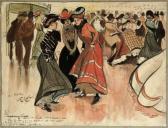 WEILUC Lucien Henri Weil Scène De Bal Populaire WEILUC Lucien Henri Weil Scène De Bal Populaire