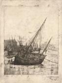 WEIR Julian Alden Boats At Peel - Isle Of Man WEIR Julian Alden Boats At Peel - Isle Of Man