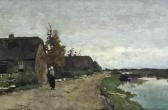 WEISSENBRUCH Johan Hendrik Farms Along A Stream WEISSENBRUCH Johan Hendrik Farms Along A Stream