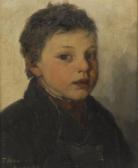 WELCH Thaddeus Portrait Of A Young Boy WELCH Thaddeus Portrait Of A Young Boy