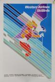 WELLER Don Western Airlines Ski Birds WELLER Don Western Airlines Ski Birds