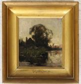 WENCKEBACH Ludwig Willem R. Bomen Aan Het Water WENCKEBACH Ludwig Willem R. Bomen Aan Het Water