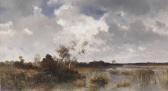 WENGLEIN Josef Mooslandschaft Im Herbst WENGLEIN Josef Mooslandschaft Im Herbst