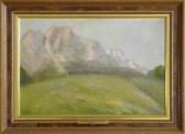 wenzel von gruenewald marie charlotte Bergstudie wenzel von gruenewald marie charlotte Bergstudie
