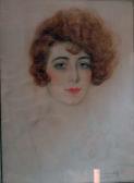 WERBOFF Mikhaïl Alexandrovitch Portrait De Femme En Buste WERBOFF Mikhaïl Alexandrovitch Portrait De Femme En Buste