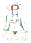 WESSELMANN Tom Monica Cross-legged With Beads WESSELMANN Tom Monica Cross-legged With Beads