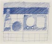 WESSELMANN Tom Sketch For 7up And Radio WESSELMANN Tom Sketch For 7up And Radio