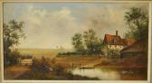 WESTALL John Collage On Chislehurst Common WESTALL John Collage On Chislehurst Common