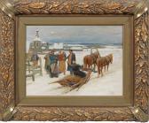 WESTCHILOFF Constantin Alexandrovich Winterlandschaft WESTCHILOFF Constantin Alexandrovich Winterlandschaft