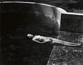 WESTON Edward & Cole Nude Floating In Pool WESTON Edward & Cole Nude Floating In Pool