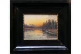 WEX Adalbert Abendstimmung Mit Kleinem See WEX Adalbert Abendstimmung Mit Kleinem See
