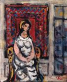 WEXLER Yaacov Girl On A Chair WEXLER Yaacov Girl On A Chair