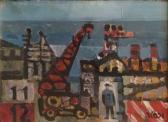 WEXLER Yaacov Port Scene WEXLER Yaacov Port Scene