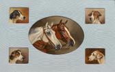 WHEELER Alfred, Jnr. Hounds And Horses Belonging To The Duke Of Beaufort WHEELER Alfred, Jnr. Hounds And Horses Belonging To The Duke Of Beaufort