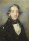 WHEELER T. Portrait Miniature Of A Gentleman WHEELER T. Portrait Miniature Of A Gentleman