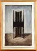 WHISLER Stephen Study For Double Comb WHISLER Stephen Study For Double Comb