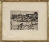 WHISTLER James Abbot McNeill Black Lion Wharf WHISTLER James Abbot McNeill Black Lion Wharf