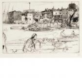 WHISTLER James Abbot McNeill Black Lion Wharf WHISTLER James Abbot McNeill Black Lion Wharf