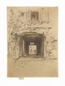 WHISTLER James Abbot McNeill Doorway And Vine WHISTLER James Abbot McNeill Doorway And Vine