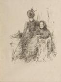 WHISTLER James Abbot McNeill La Mère Malade WHISTLER James Abbot McNeill La Mère Malade